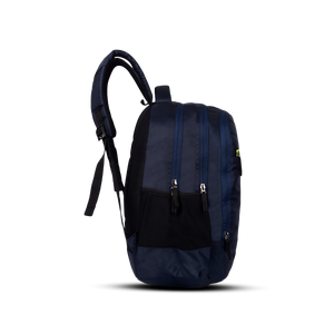 Greenlands Zipster Work Backpack Navy Color Side View