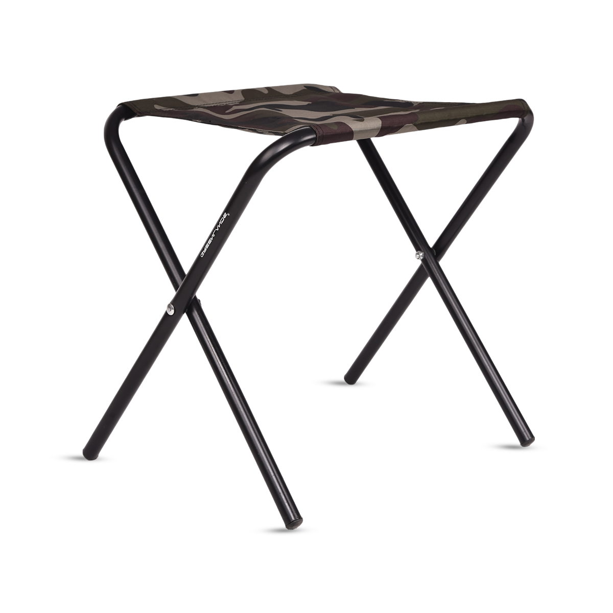 Camping Stool Mild Steel Size Medium Camo