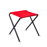 Camping Stool Mild Steel Size Medium Red