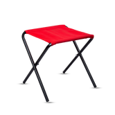 Camping Stool Mild Steel Size Medium Red