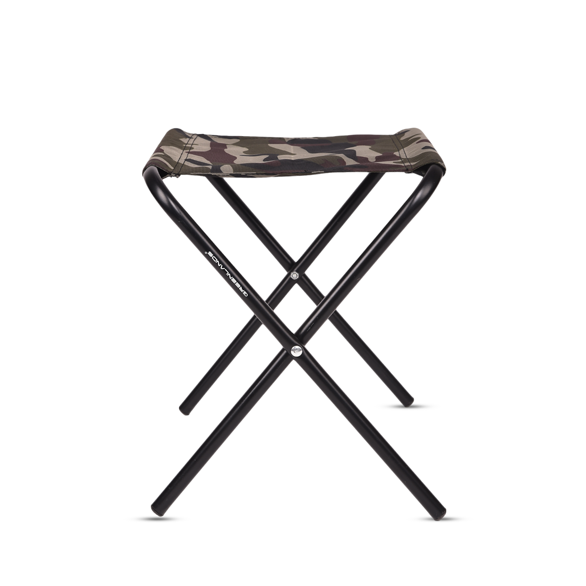 Camping Stool Mild Steel Size Small Camo