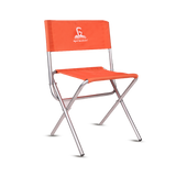 Camping Chair Aluminium Orange