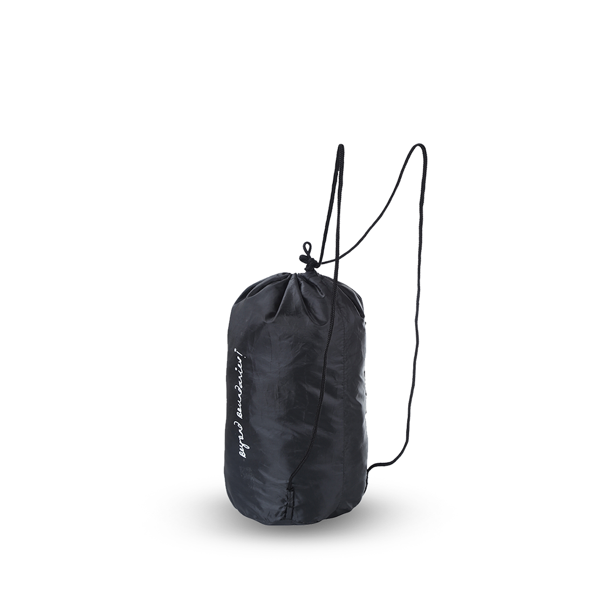 Packable Round Bag Black Small