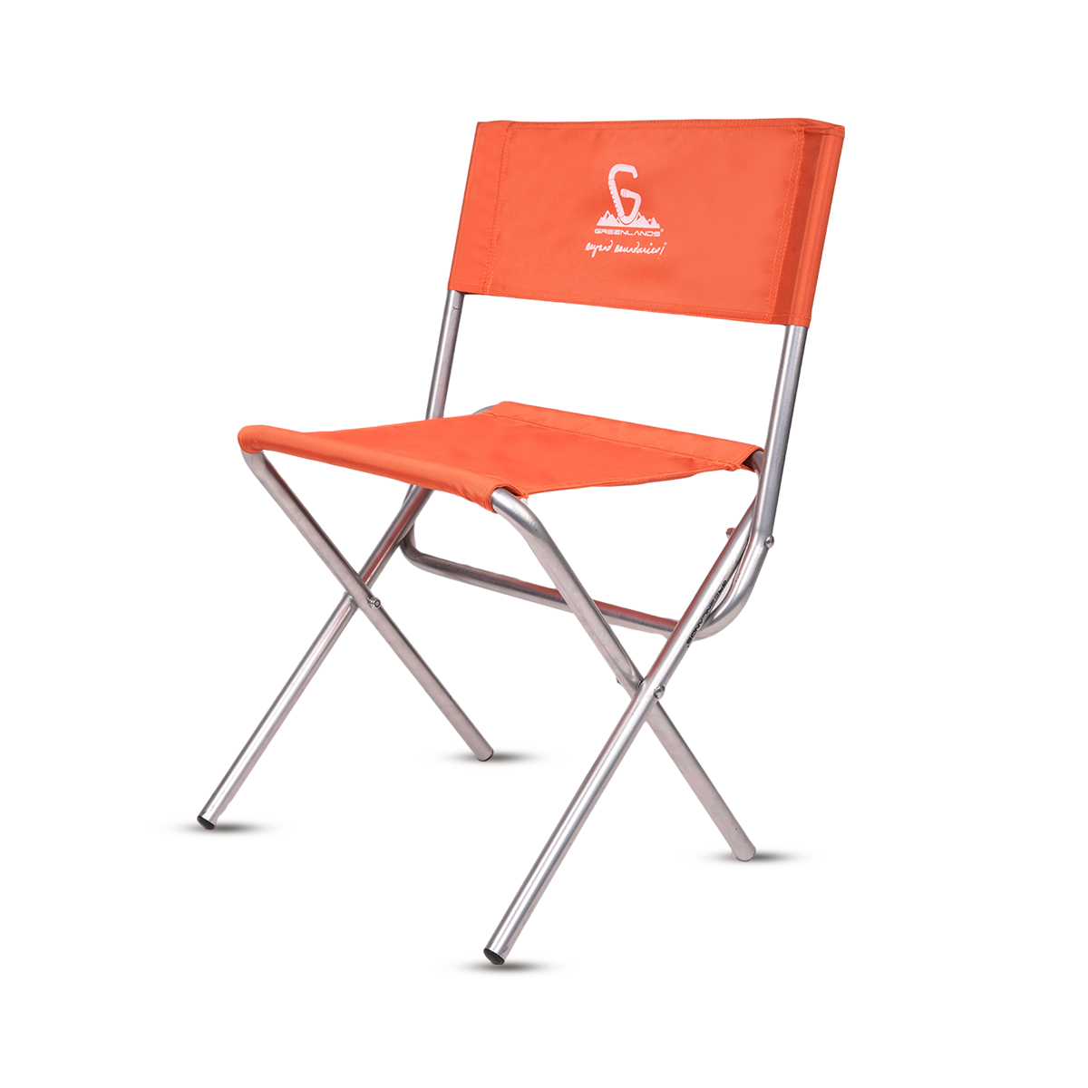 Camping Chair Aluminium Orange