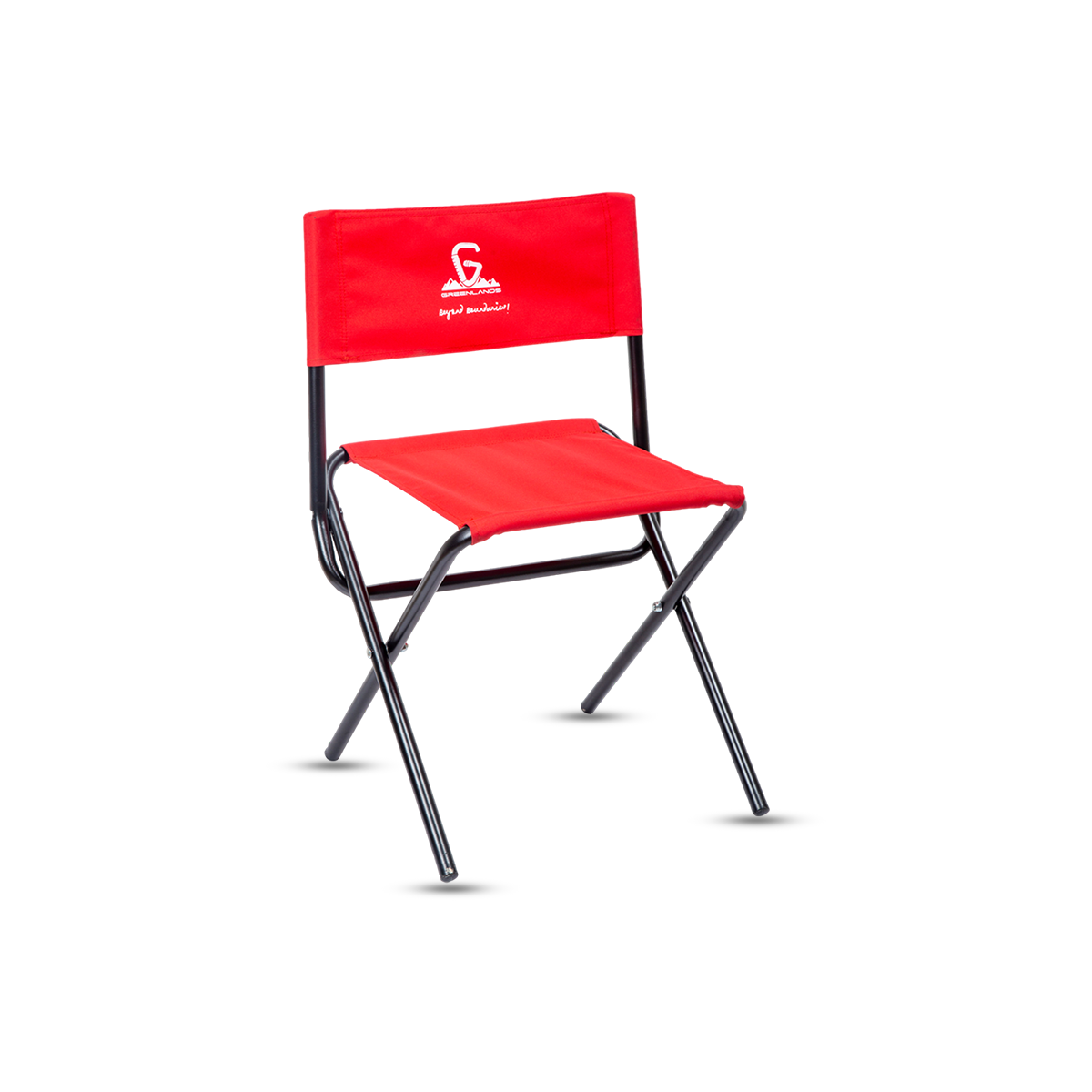 Camping Chair Aluminium Red