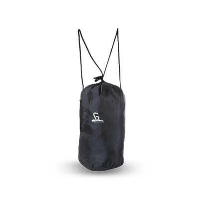 Packable Round Bag Black Small