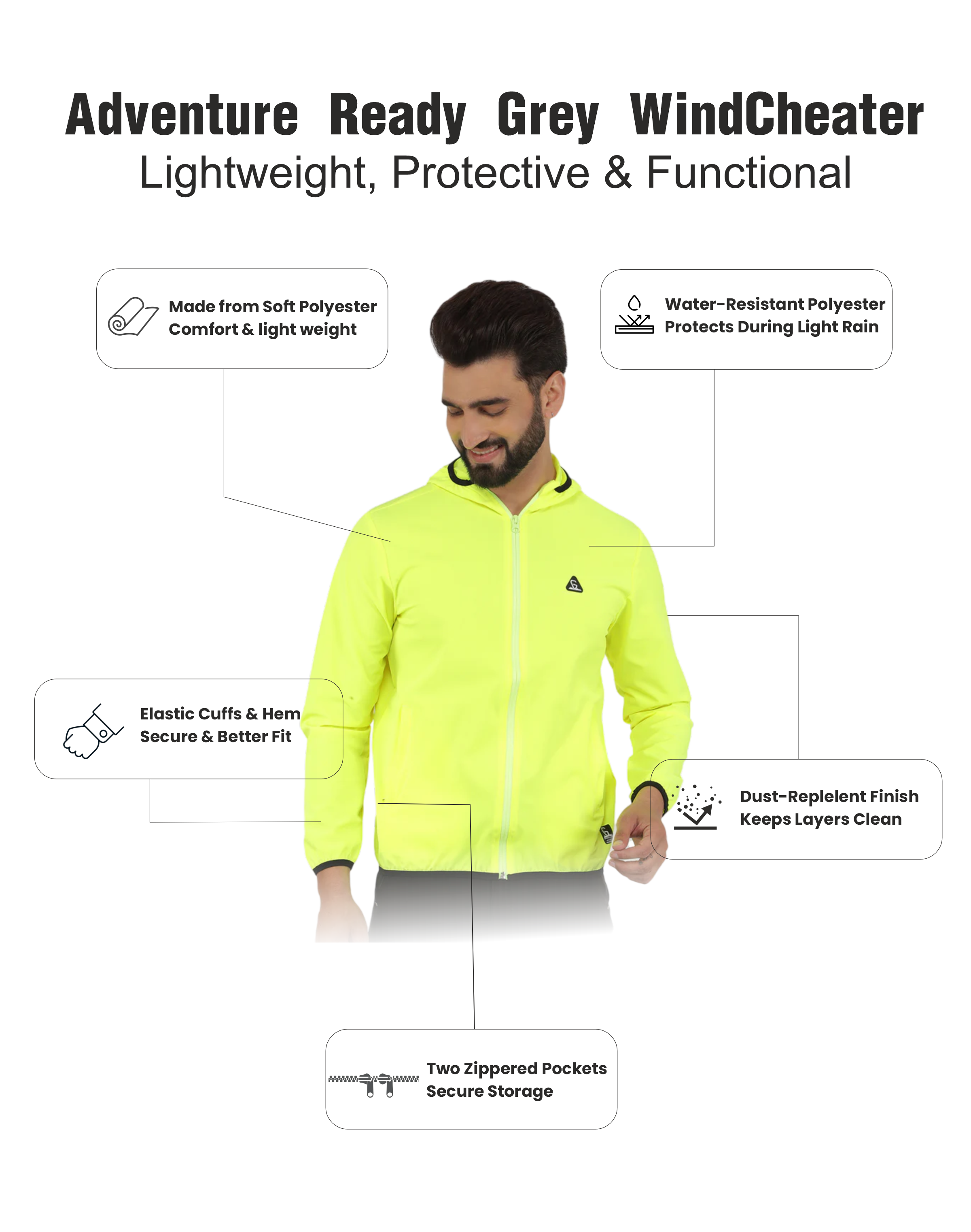 Windcheater TRISH F Green