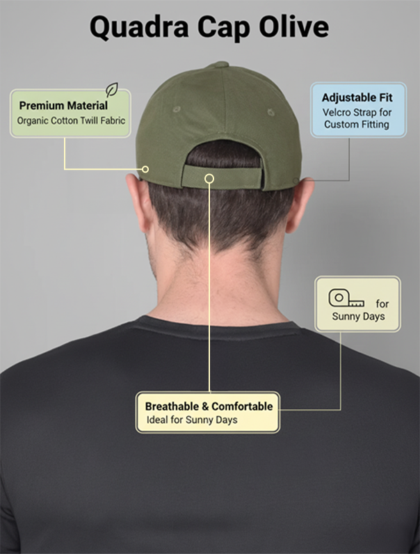 Quadra Cap Olive