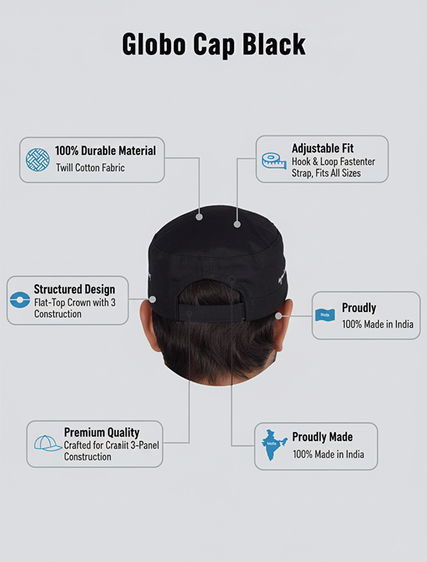 Globo Cap Black