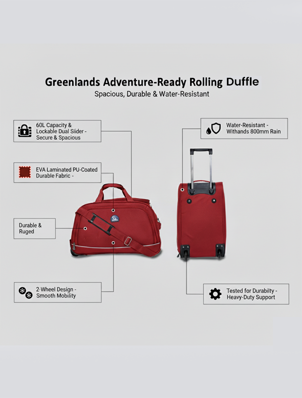 Duffle Nifty XL Red