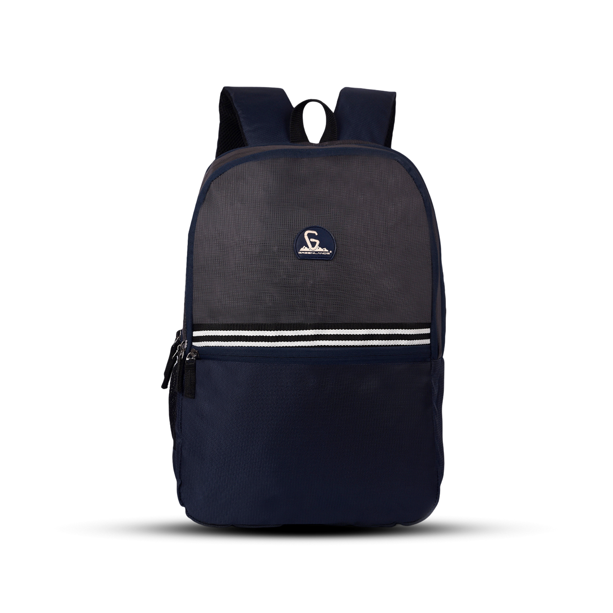 Stria Campus Backpack Grey Navy