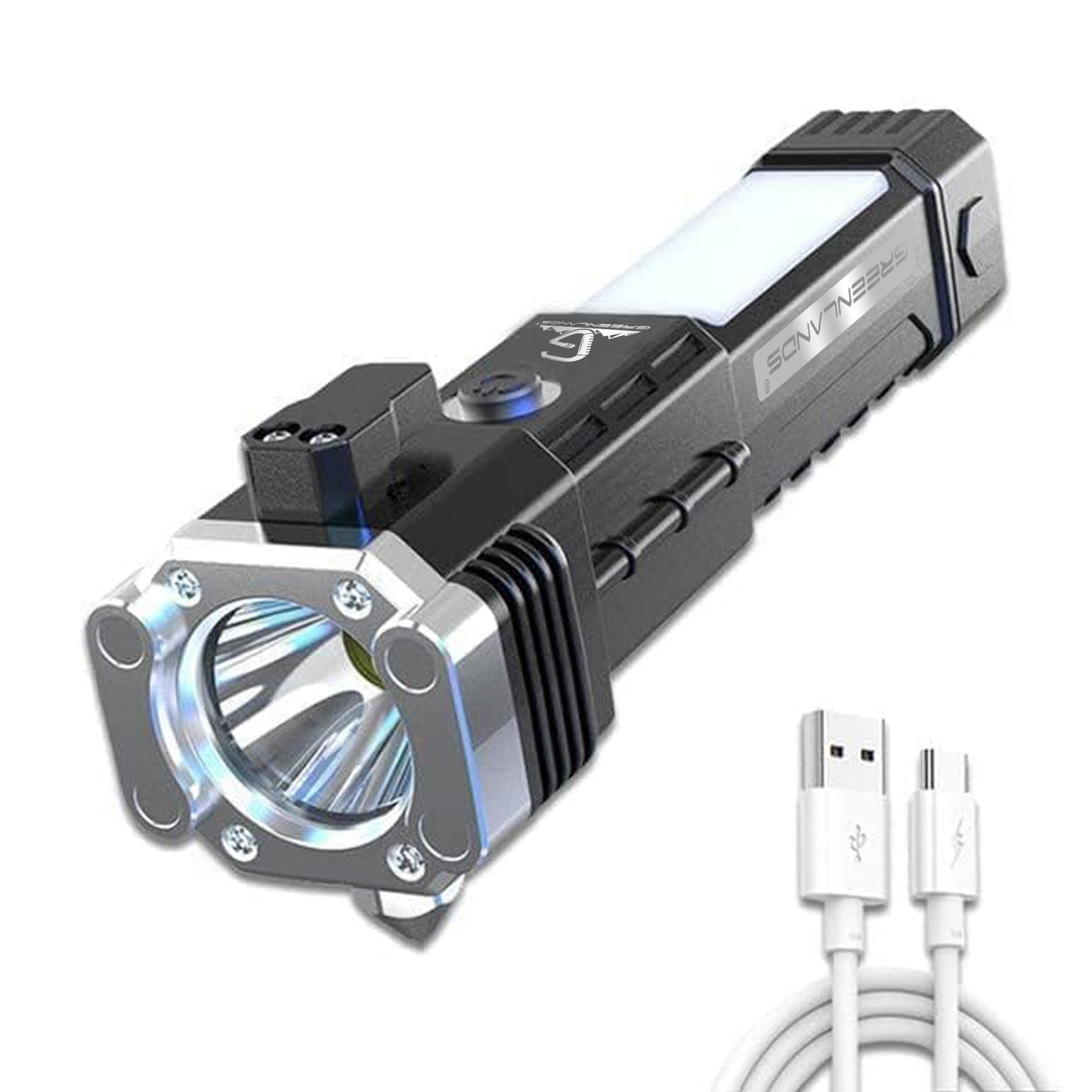 Torch Multi-Utility LED-3W for Portable Brilliance (Emergency Tool)