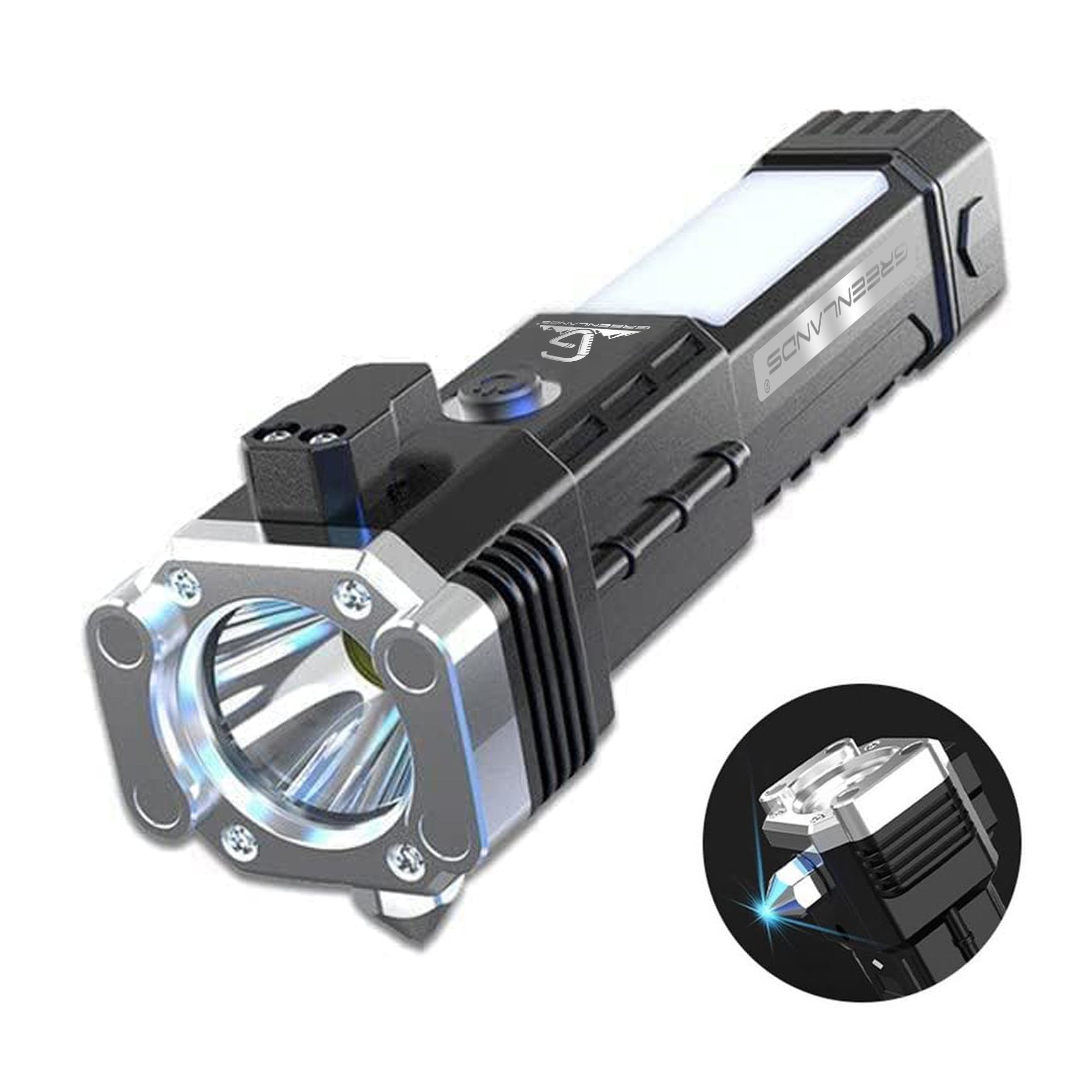 Torch Multi-Utility LED-3W for Portable Brilliance (Emergency Tool)