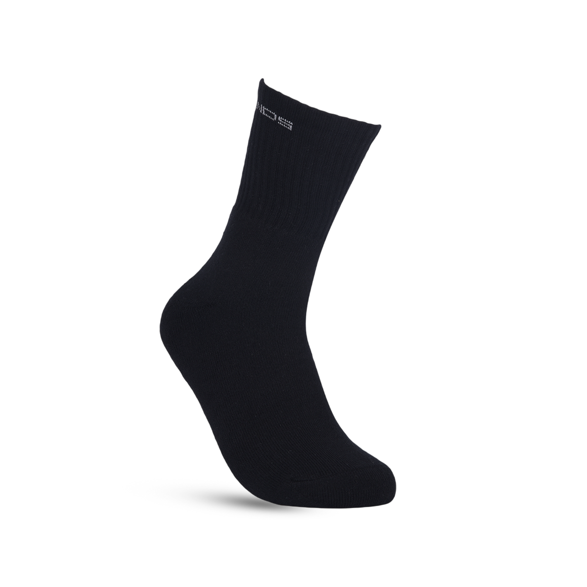 GreenLands QUADRA Crew Socks (Pack of 3) for Stylish Everyday Comfort Black Color 