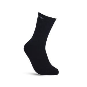 GreenLands QUADRA Crew Socks (Pack of 3) for Stylish Everyday Comfort Black Color 