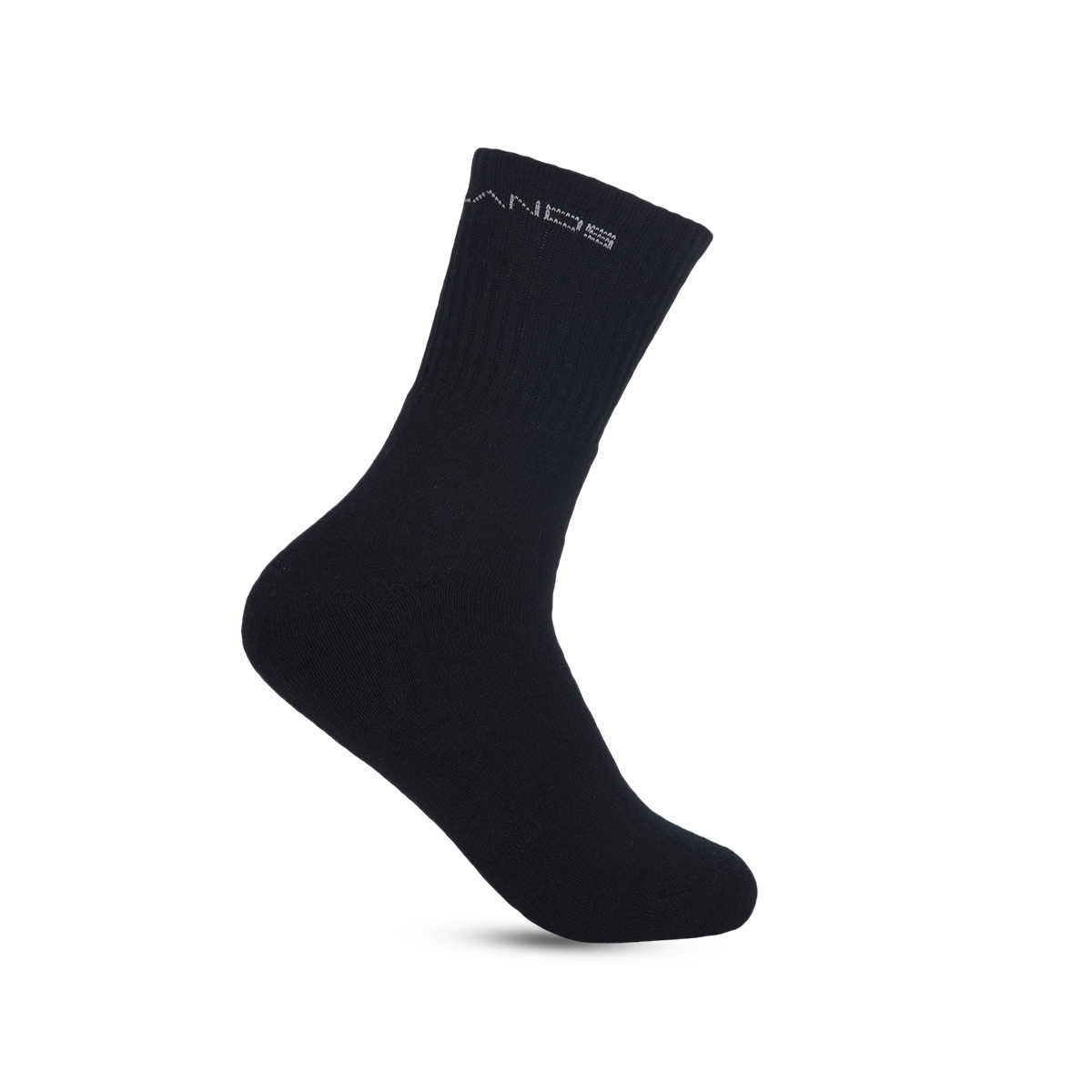 GreenLands QUADRA Crew Socks (Pack of 3) for Stylish Everyday Comfort Black Color