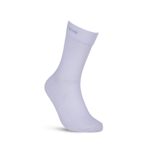 GreenLands QUADRA Crew Socks (Pack of 3) for Stylish Everyday Comfort White Color 