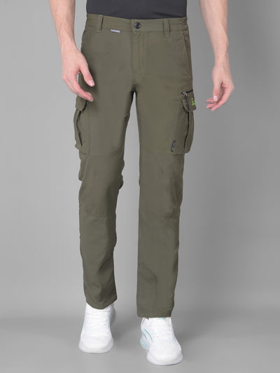 GreenLands QUADRA Trouser Olive Color Front View1