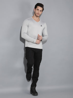 GreenLands T-Shirt FS TRISH V L Grey Color  Closer View