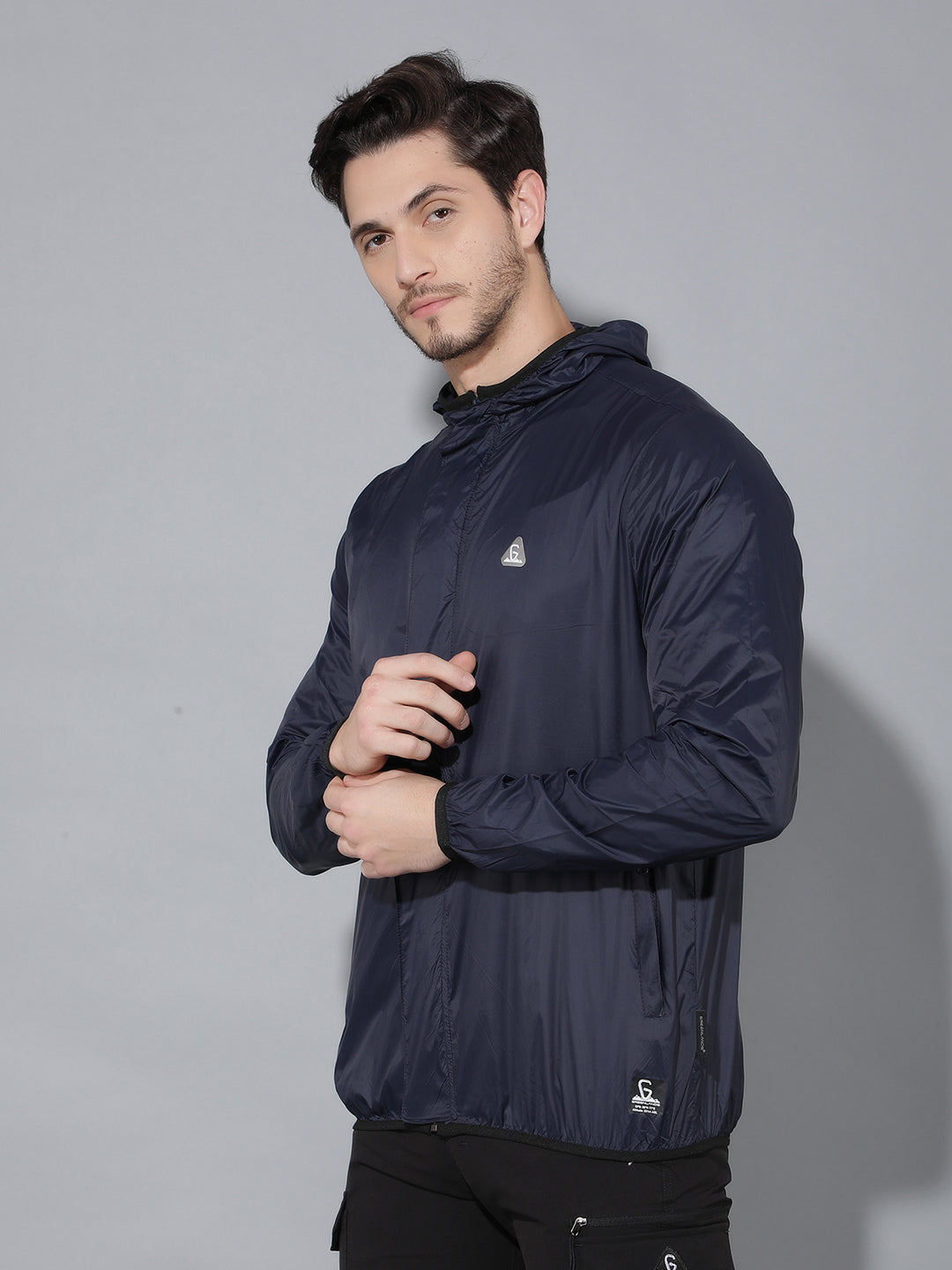 GreenLands Windcheater UNO Teal Blue Color Side View