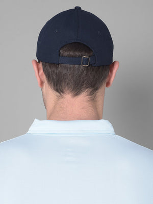 Greenlands Adjustable Cotton fabric Trish Cap Navy Color for Outdoor Adventure Backside View