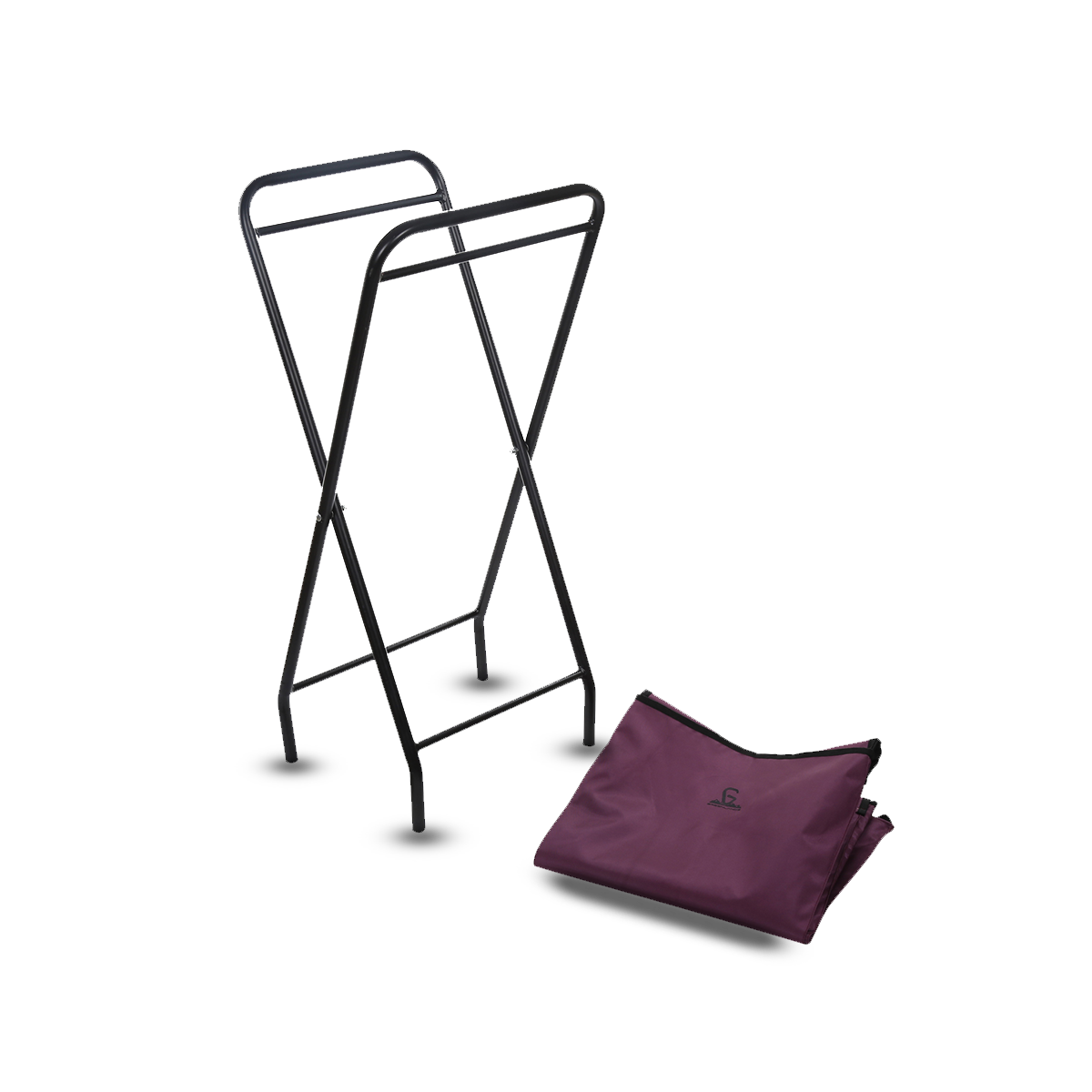 Greenlands Camping Storage Bin 30 Mild Steel Wine for outdoor Adventures Stand View