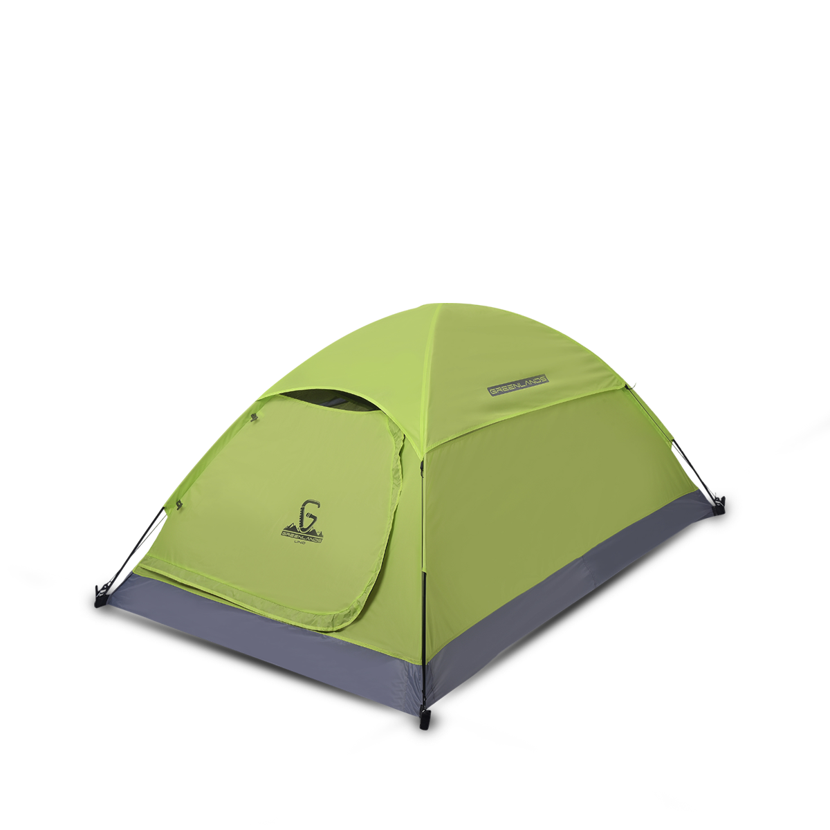 Greenlands Camping Tent for Intimate Adventures in Nature Green Color