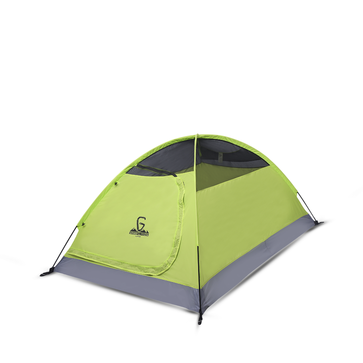 Greenlands Camping Tent for Intimate Adventures in Nature Green Color Closer View