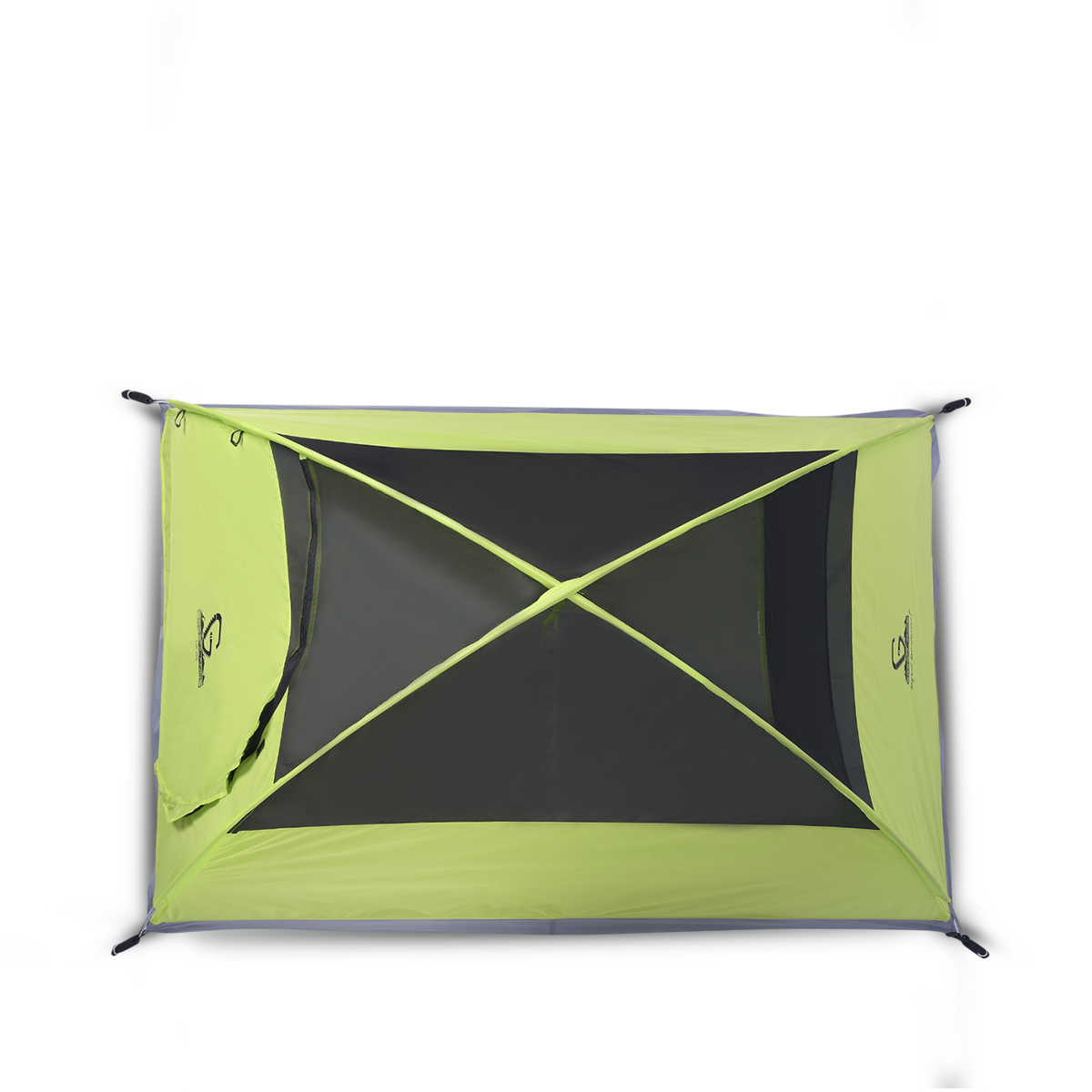 Greenlands Camping Tent for Intimate Adventures in Nature Green Color Tent Canopy