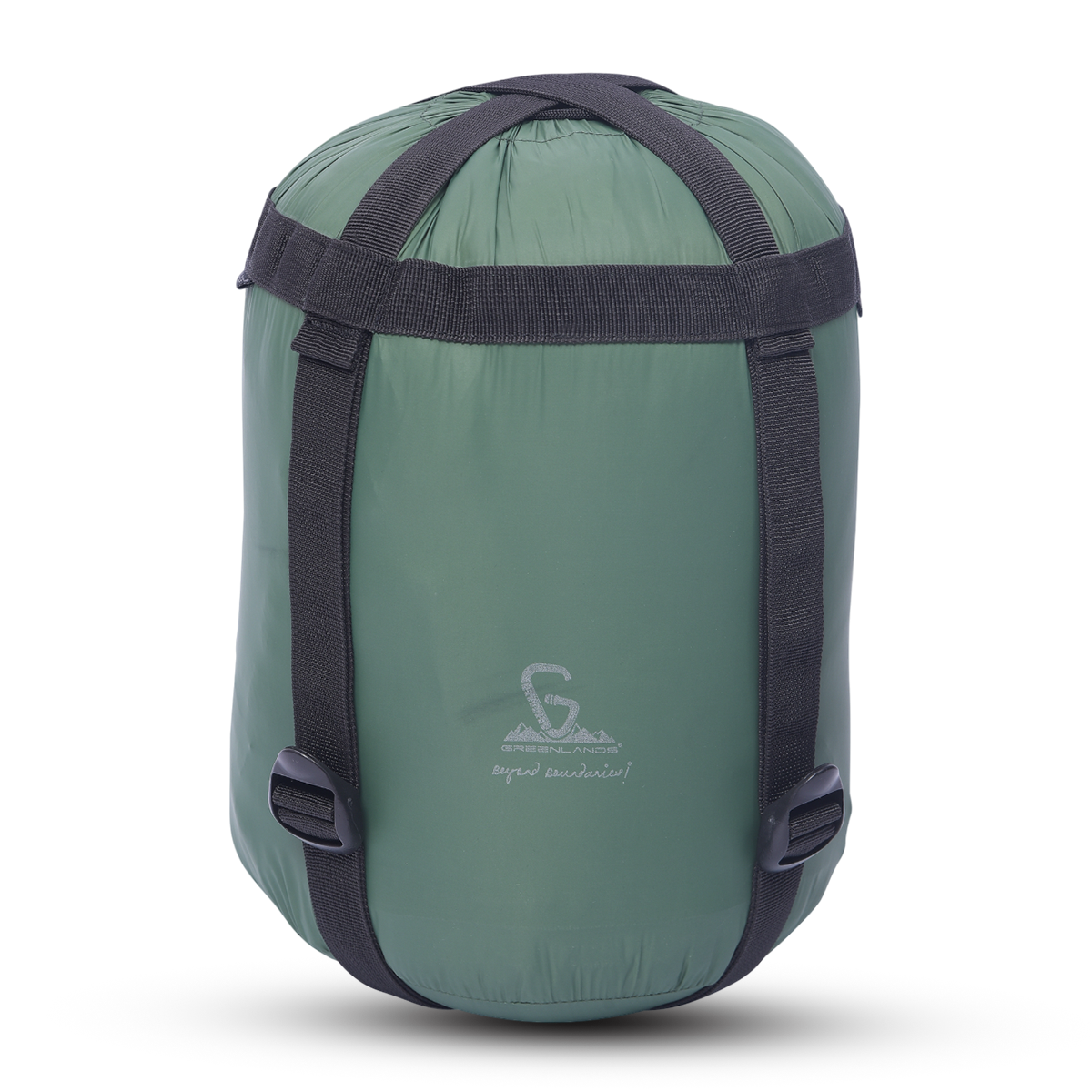 Greenlands Cozy Comfort Outdoor Sleeping Bags for Adventure Green Color 