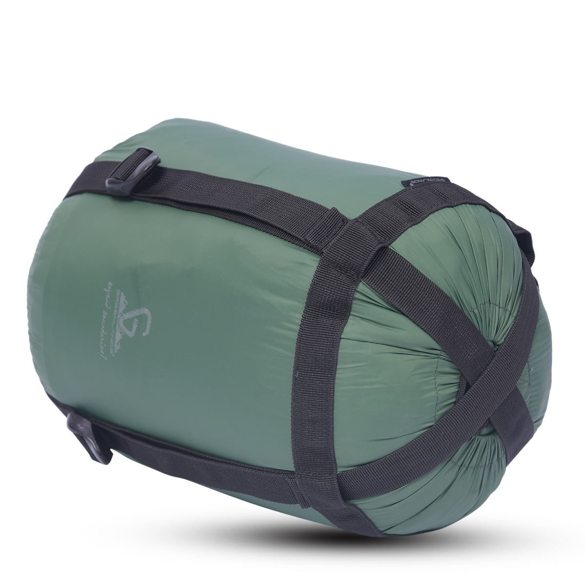 Greenlands Cozy Comfort Outdoor Sleeping Bags for Adventure Green Color