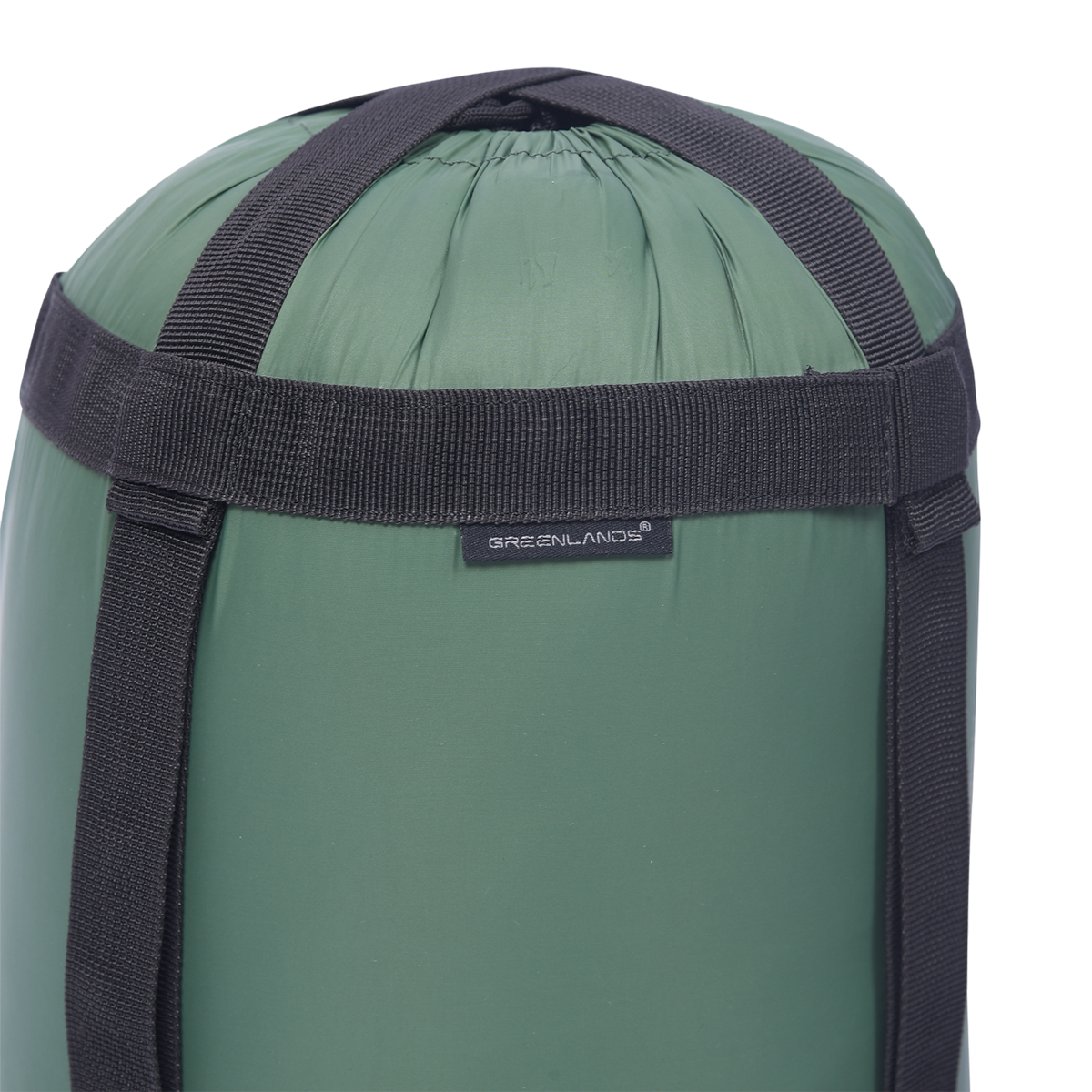 Greenlands Cozy Comfort Outdoor Sleeping Bags for Adventure Green Color Closer View
