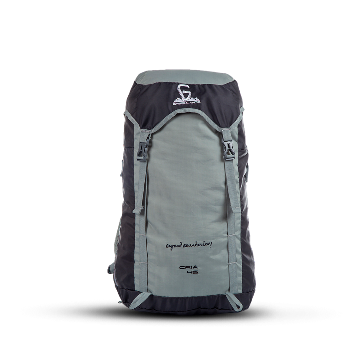 Greenlands Cria Adventure Travel Rucksack Bag Grey Color 45 Litres