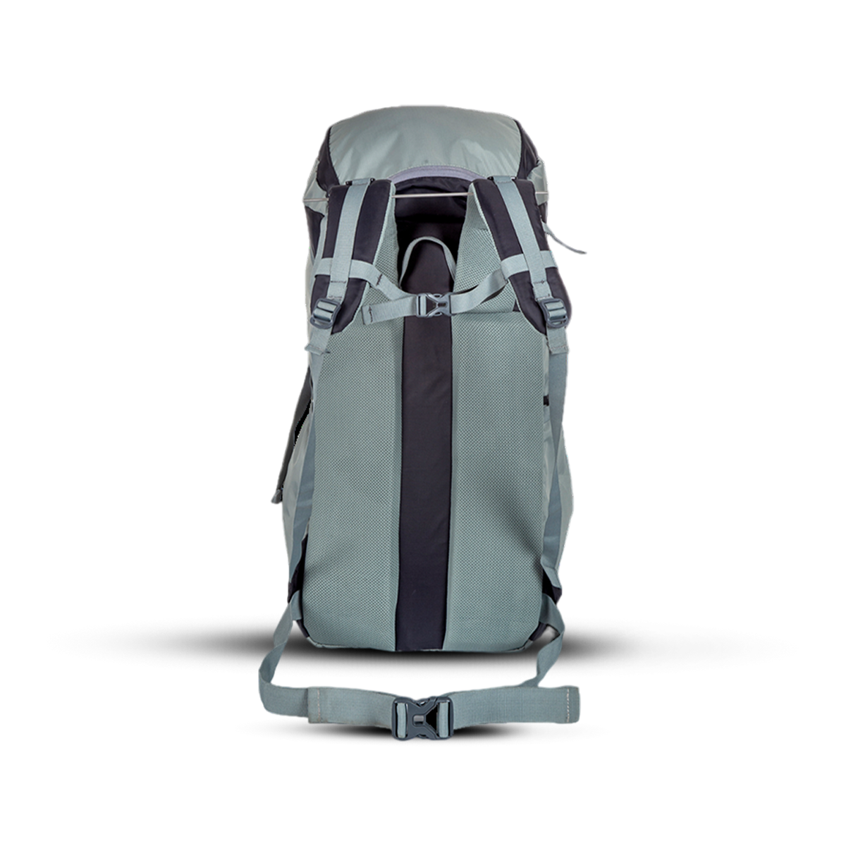 Greenlands Cria Adventure Travel Rucksack Bag Grey Color 50 Litres Backside View