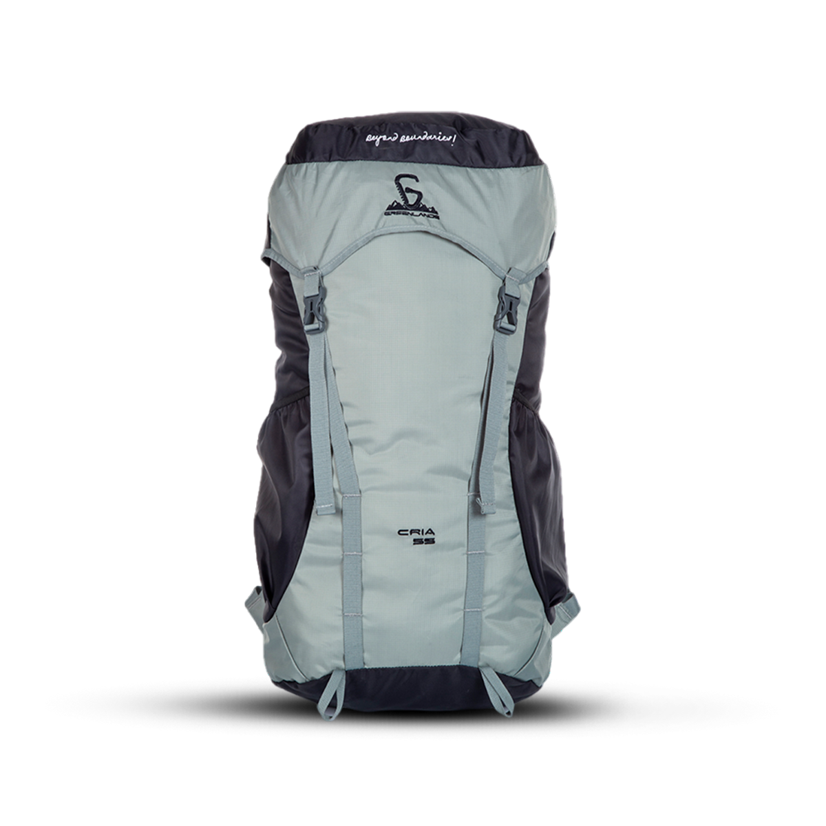 Greenlands Cria Adventure Travel Rucksack Bag Grey Color 55 Litres