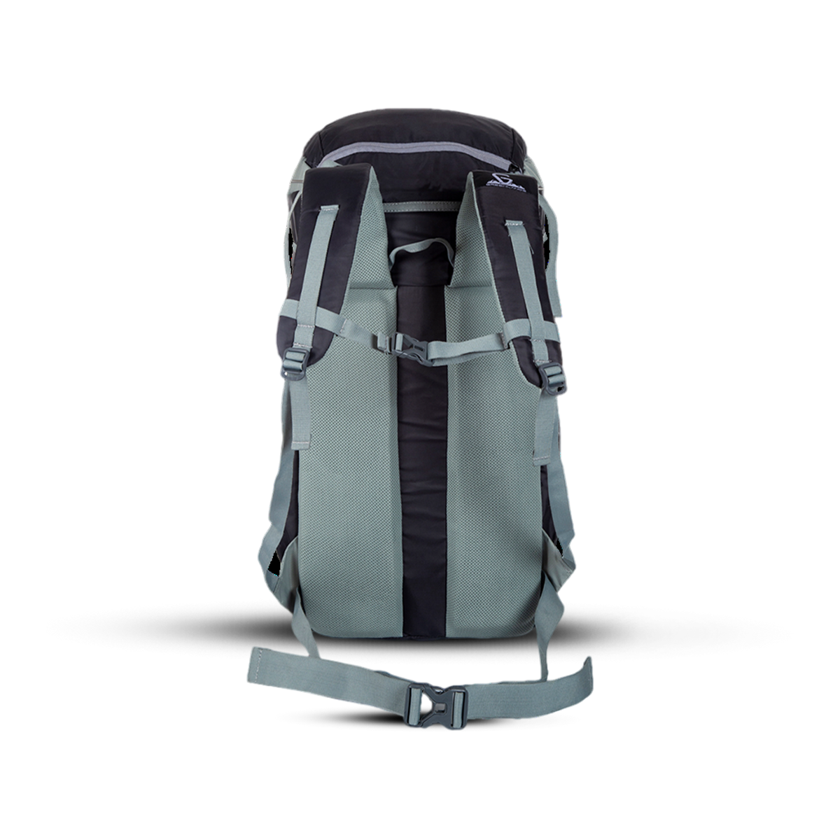 Greenlands Cria Adventure Travel Rucksack Bag Grey Color 55 Litres Backside View