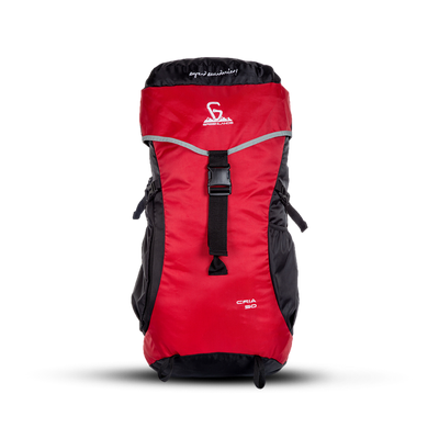 Greenlands Cria Adventure Travel Rucksack Bag Red Color 50 Litres