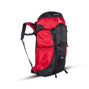 Greenlands Cria Adventure Travel Rucksack Bag Red Color 55 Litres Side View