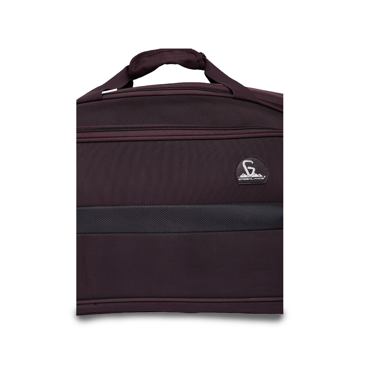 Greenlands Dapper XL Duffle Bag Brown Color 60 ltr Closer View