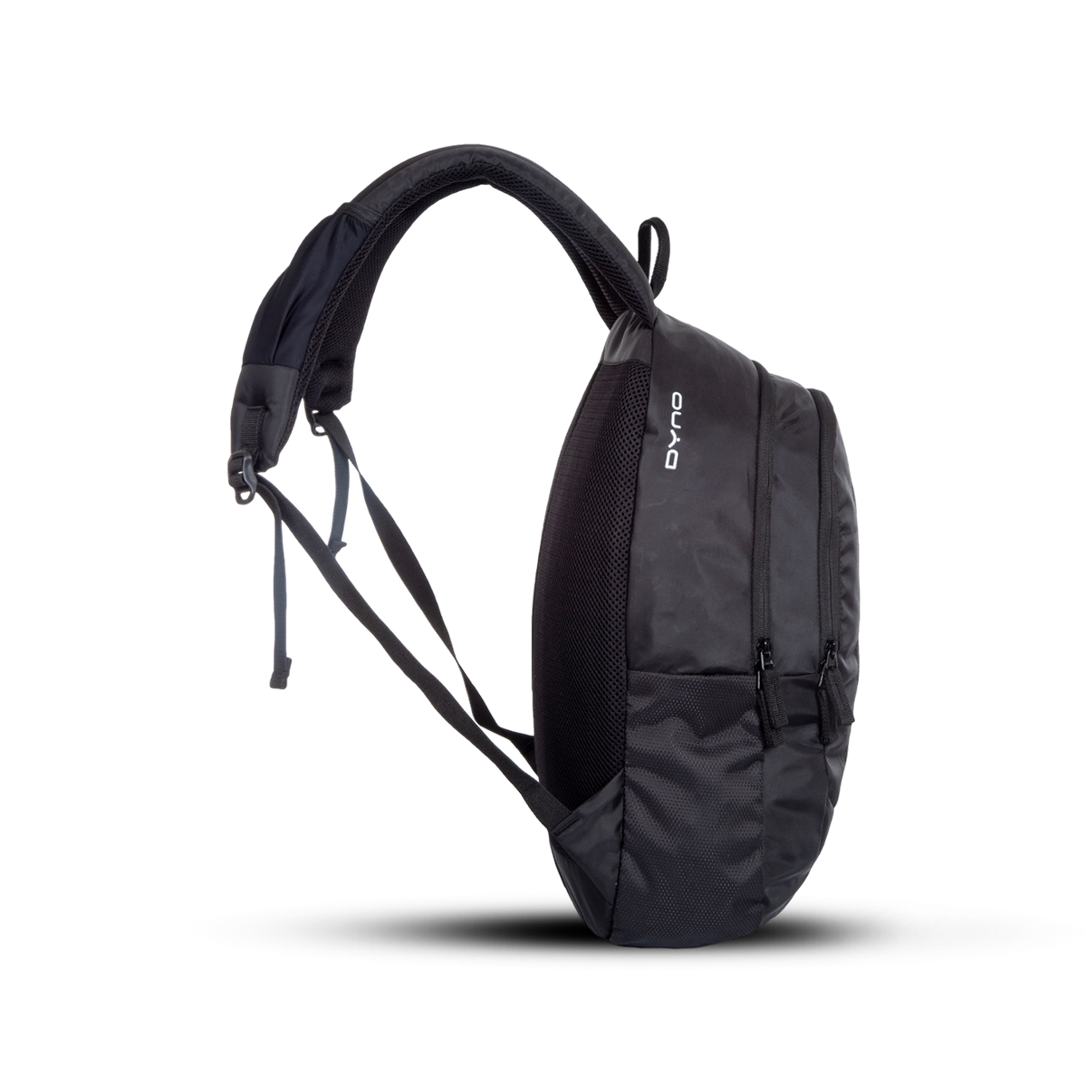 Greenlands Dyno Campus Backpack Black Color Side View