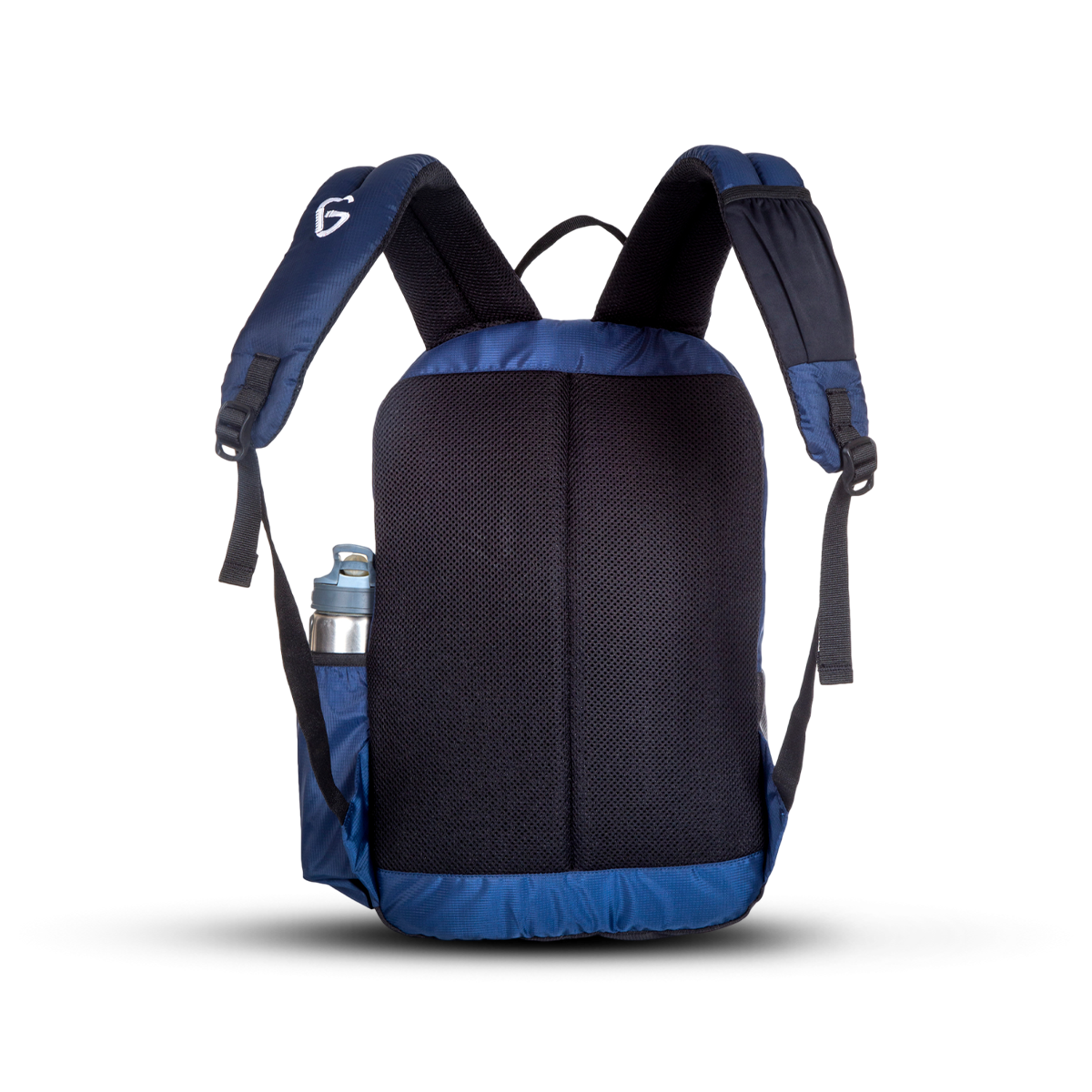 Greenlands Dyno Campus Backpack Navy Color Backside View