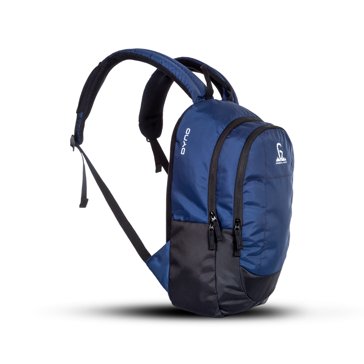 Greenlands Dyno Campus Backpack Navy Color Side View