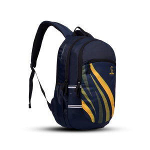Greenlands Inferno Campus Backpack Navy Color side view