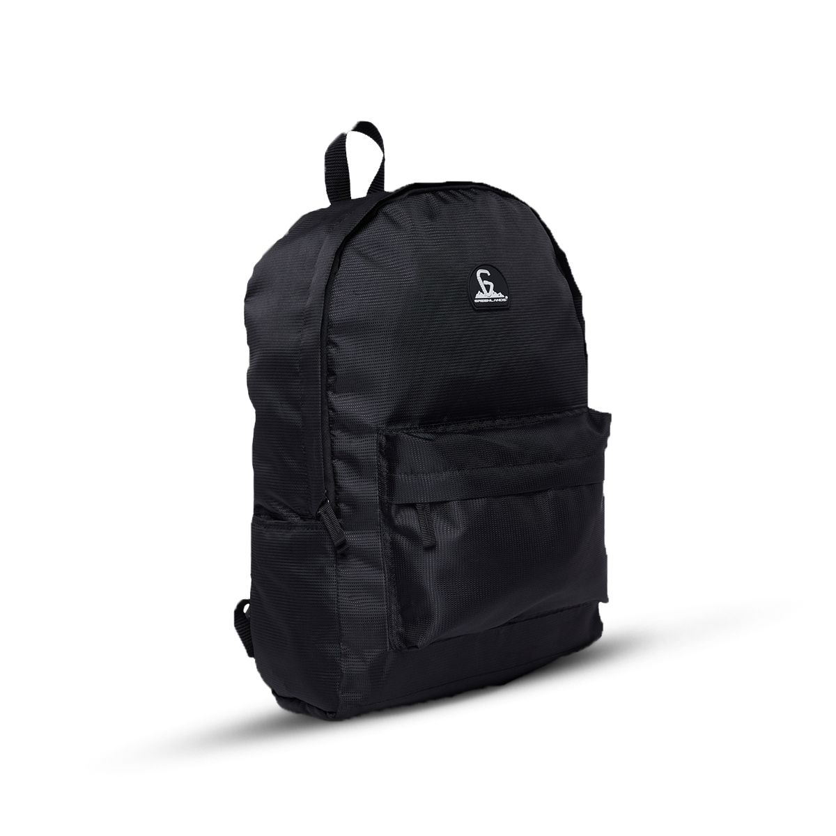 Greenlands Kangaroo Campus Backpack Black Color Front Side View