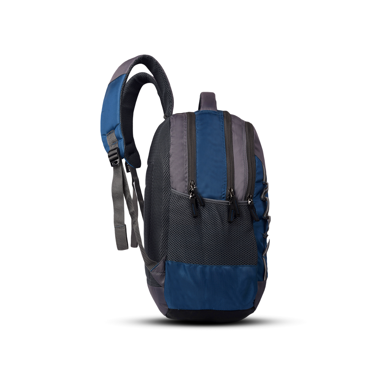 Greenlands Martian Laptop Work Backpack Blue Color Side View