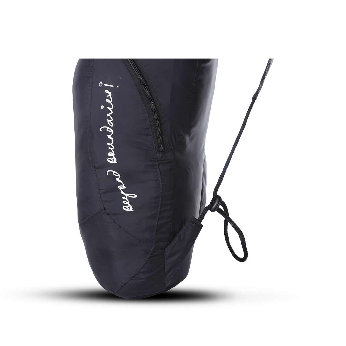 Greenlands Packable Backpack Black Color for Outdoor adventures Closer View