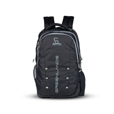 Greenlands Quad Work Laptop Backpack Dark Grey Color