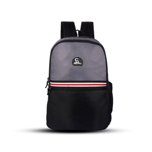 Greenlands Stria Campus Backpack Grey-Black Color