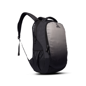 Greenlands Vignette Campus Backpack Light Grey Color Front  Side View