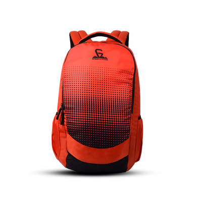 Greenlands Vignette Campus Backpack Orange Color